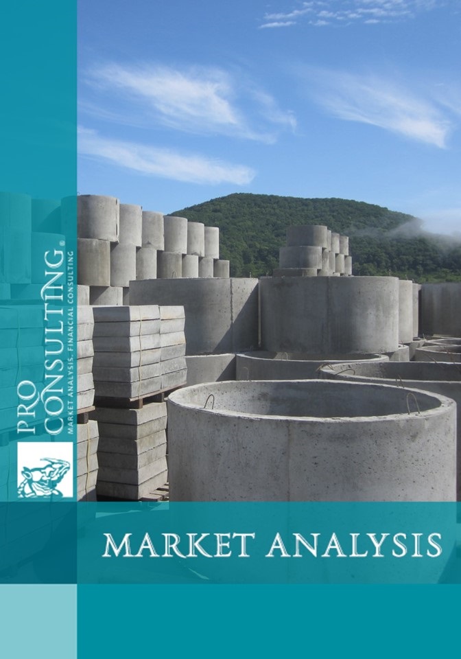 Market research of reinforced concrete products (concrete) of Ukraine. 2011